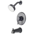 thumbnail image 1 of I2v P-2380T-MB Ensemble de Garnitures de Baignoire-Douche à Poignée Unique - Noir Mat, 1 of 1