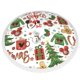 thumbnail image 3 of Faldas para árbol de Navidad de 30 pulgadas con texto "Merry Christmas", tapete para árbol de Navidad para vacaciones de invierno, falda para árbol de Navidad para decoraciones navideñas rústicas, 3 of 8