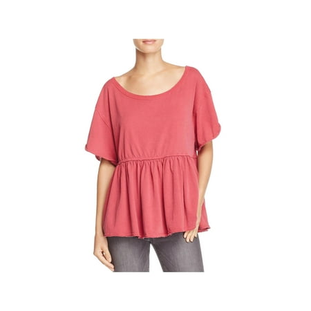 We The Free - We The Free Womens Odyssey Cotton Raw Hem Blouse