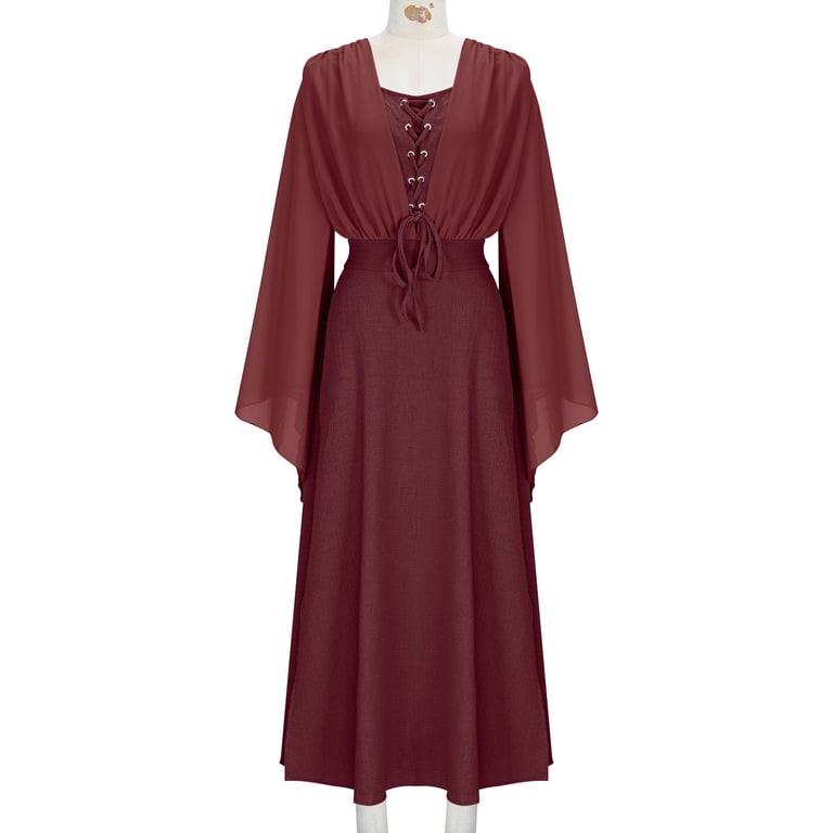oversized maxi dress Austin Convertible PRICE_$50 to $100 distinctive vertical spliced color Size:6 Boys We call this one