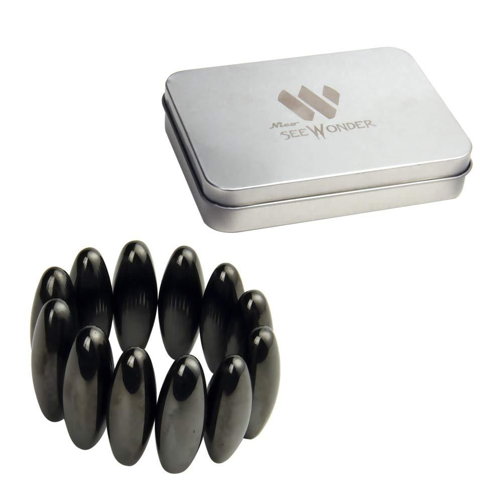 NicoSeeWonder 8pcs Rattle Snake Eggs Buzz Refrigerator