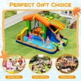 thumbnail image 2 of Gymax 8-in-1 Inflatable Bounce House Water Park w/ Slide Water Cannon Blower Excluded, 2 of 10
