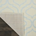 thumbnail image 4 of Walmart Bliss Transitional Moroccan Ivory/Blue 7'10" x 9'10" Area Rug, (8' x 10'), 4 of 6