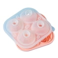 thumbnail image 2 of Ice Cube Mold Food Grade Non-stick Cold Resistant Rose Shape Ice Making Silicone 4 Grids Rose  Ice Tray Kitchen Supply, 2 of 8