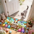 thumbnail image 4 of Easter Door Mat Non Slip Absorbent Floor Rug, Washable Kitchen Mat for Entrance Porch Bathroom Decor, Holiday Themed Indoor Outdoor Carpet for Home(I), 4 of 6