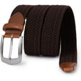 thumbnail image 2 of Woven Elastic Braided Belts Womens Stretch Belt Limitless Adjust Multicolored Golf Belts for Man 1 3/8 Fashion Casual, 2 of 3