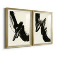 thumbnail image 2 of Wexford Home Black Expression I Premium Framed Print, 22.5" x 30.5" - Ready to Hang, Gold (Set of 2), 2 of 9