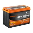 thumbnail image 1 of Batería Enjoybot de litio LiFePO4 de 36 V y 65 Ah con Bluetooth, 1 of 8