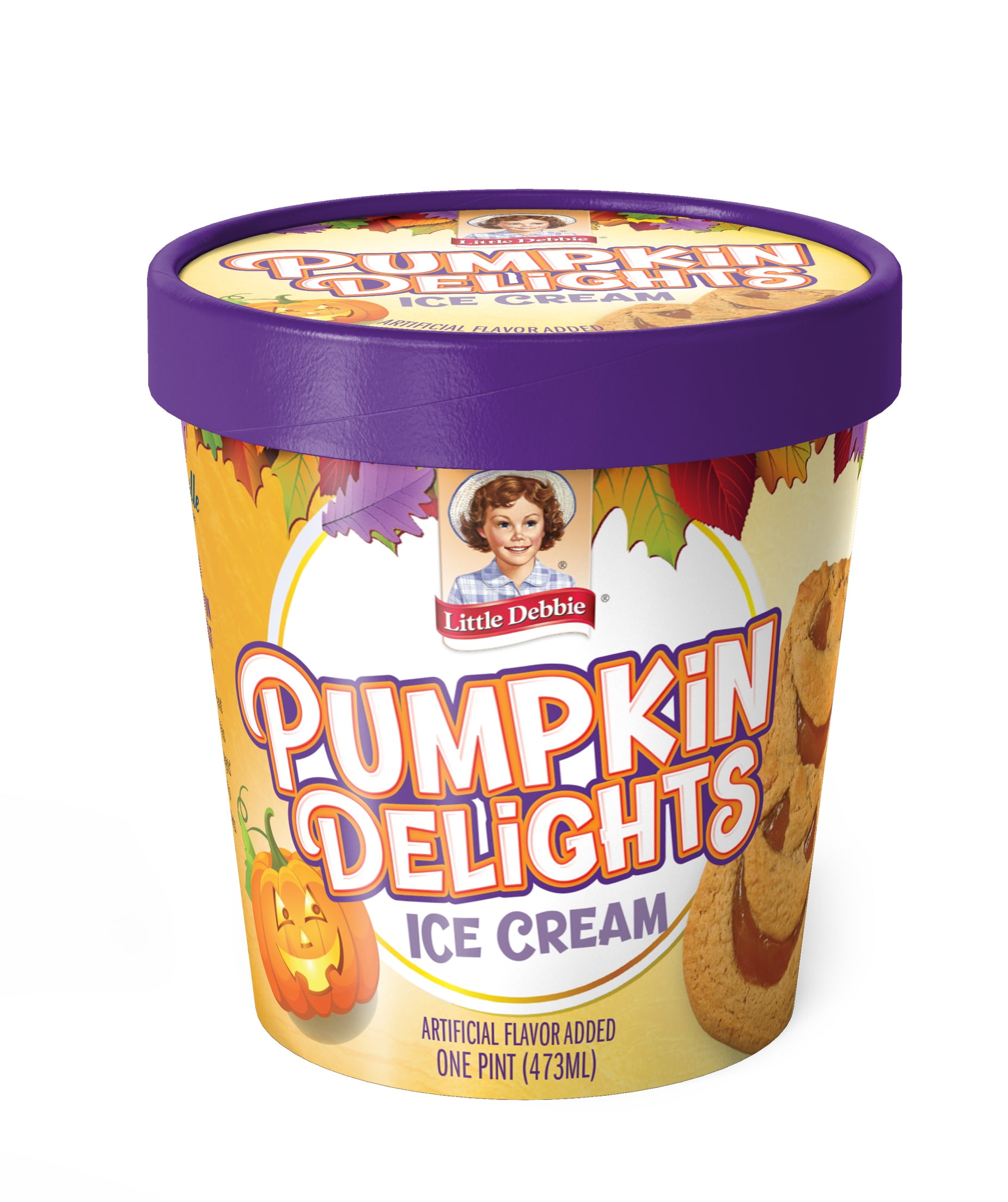 pumpkin little debbie ice cream