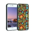 thumbnail image 1 of Bohemian-Eclectic-Ukrainian-Floral-Folk-Art-23 Phone Case, Degined for iPhone 8 Case Men Women, Flexible Silicone Shockproof Case for iPhone 8, 1 of 1