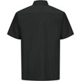 thumbnail image 2 of Red Kap Men's Short Sleeve Solid Ripstop Shirt - SY60, 2 of 3
