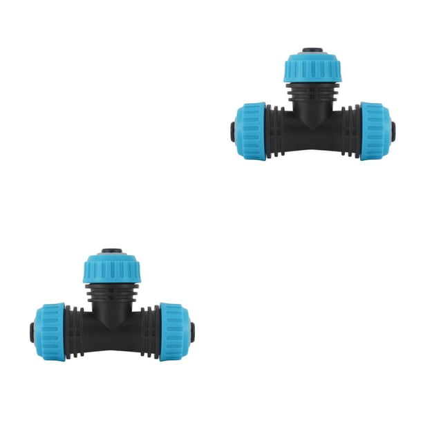 Conector de tubería en T Toystoory Accesorios para manguera de riego 2Conjunto