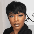 thumbnail image 5 of SUCS Short Pixie Cut Wigs for Black Women Synthetic Heat Resistant Fiber African American Black Short Bob Wig, 5 of 10