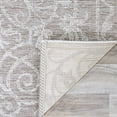 thumbnail image 3 of 2' x 3.5' Cocoa Brown and Ivory Traditional Rectangular Outdoor Area Throw Rug, 3 of 4