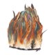 thumbnail image 3 of Adornos de plumas de gallo Traje de rendimiento Adornos de costura 1 metro Decoración de fiesta Borde de tela Adornos de flecos de plumas artificiales A BLESIY Sombrero de vestir, 3 of 7