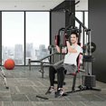 thumbnail image 2 of Costway Multifunction Cross Trainer Workout Machine Strength Training Fitness Exercise, 2 of 10