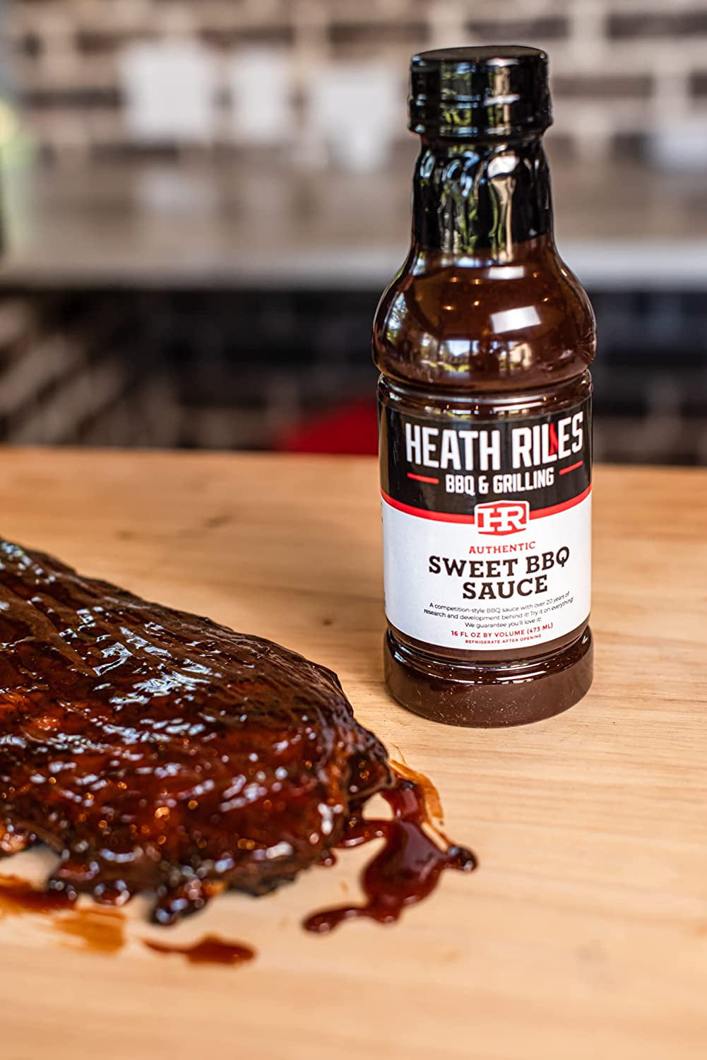 Heath Riles Sweet BBQ Sauce, 21.2 oz. – Heath Riles BBQ