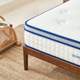 Sunrising Bedding 11" Natural Latex Hybrid Mattress King, Euro Top