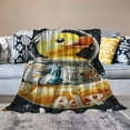 thumbnail image 2 of Orinice Duck Blanket Yellow Duck  Throw Blanket Super Soft Warm Cozy Fuzzy Plush Ducks Blanket Gifts for Girls Boys Kids Room Decor   60x80in, 2 of 6