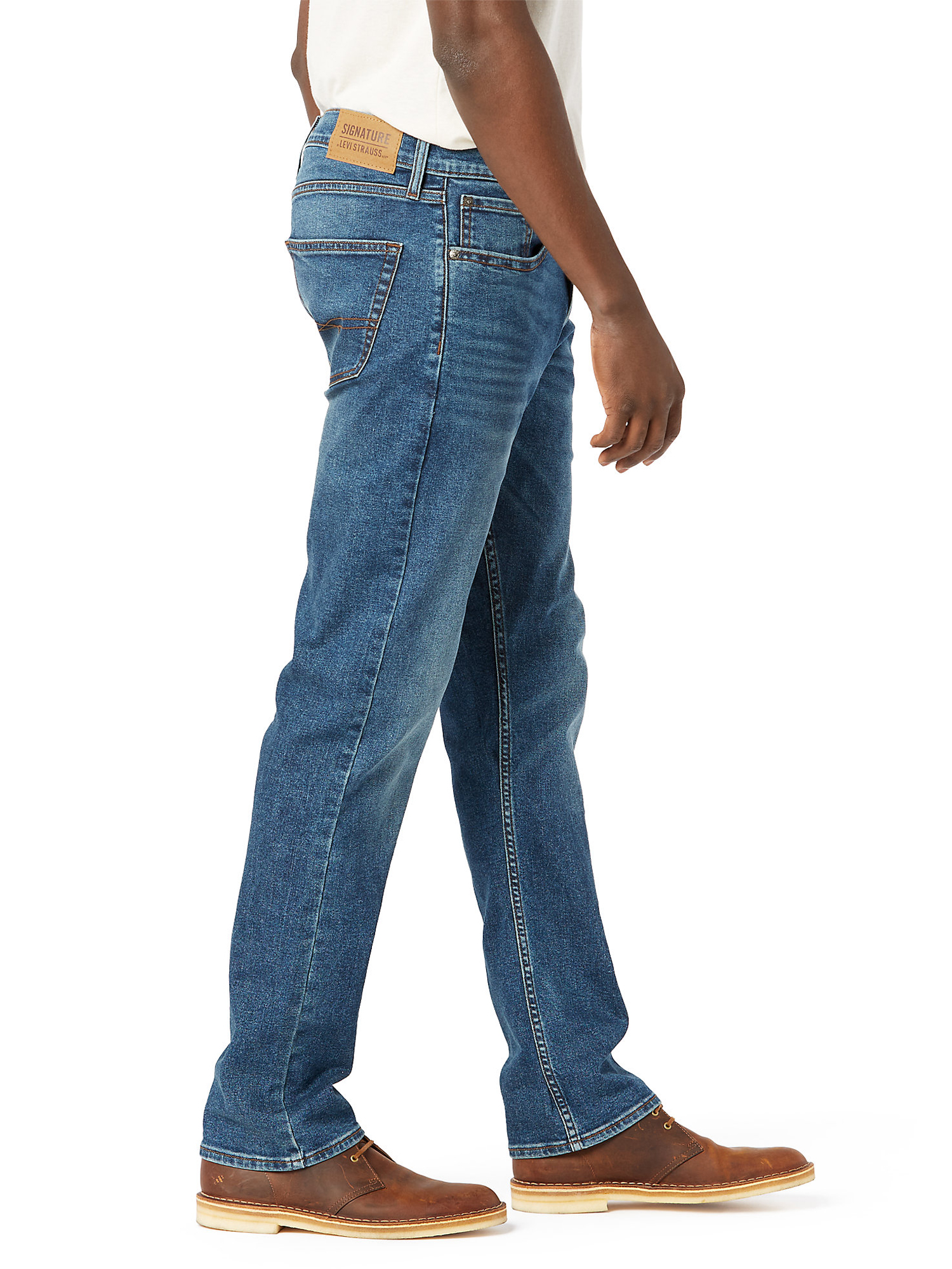 Levi Strauss Signature Men s Authentic Straight Fit Jeans Walmart