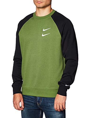 sweatshirt with initial on sleeve