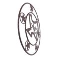 thumbnail image 2 of 20"D Vintage Rustic Western Star God Bless Texas Metal Circle Wall Hanging Decor, 2 of 7