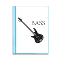 thumbnail image 1 of Music Classical Instrument Bass Book Sheet Protectors Portfolio Binder Folder, 1 of 3