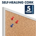 thumbnail image 2 of Quartet Classic Cork Bulletin Board 36 x 24 Silver Aluminum Frame - Cork Boards, 2 of 6