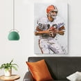 thumbnail image 4 of Bernie Kosar Poster Canvas Poster Picture Print Canvas Poster Wall Paint Art Posters Decor Modern Home Artworks Gift 24x36inch(60x90cm), 4 of 6