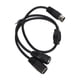 thumbnail image 2 of Cable adaptador DIN 4PIN a 2DIN 4PIN Bling Bling macho a hembra 1.6 pies, 2 of 12