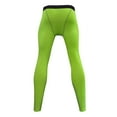 thumbnail image 5 of Ierhent Mens Mesh Pants Men's Compression Leggings Pants Trousers Fitness Baskerball Joggingpant(Green,XL), 5 of 5
