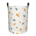 thumbnail image 2 of YFYANG Waterproof Laundry Hamper, Yellow Fallen Leaves Pattern Laundry Basket Oxford Fabric with Handle Foldable, S, 2 of 8