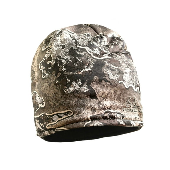 Realtree Excape Men's Reversible Hunting Beanie Hat, Polyester, Spandex, Adult