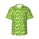 thumbnail image 1 of Fotbe Daisies Flowers Camisa Hawaiana para Hombre Unisex – Camisa Casual de Verano con Botones de Manga Corta de Algodón y Lino,XX-Large, 1 of 7