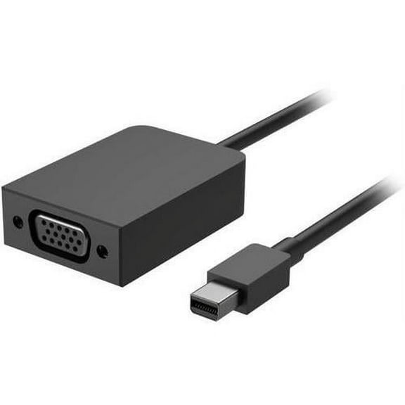 Microsoft EJQ-00001 Mini DisplayPort to VGA Adapter Black