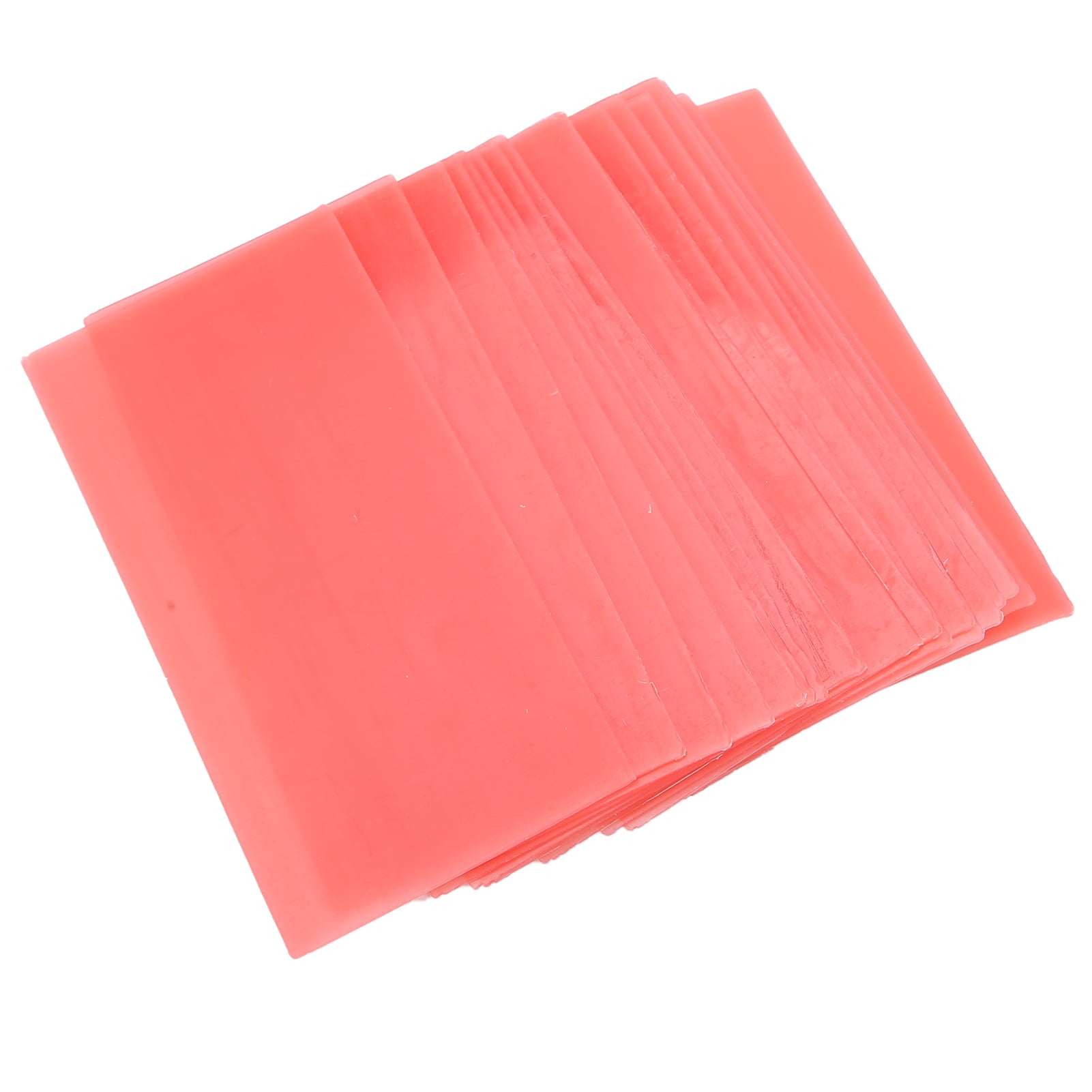 BORDSTRACT 18pcs Molding Casting Wax Sheet Red Utility Wax Sheets Lab