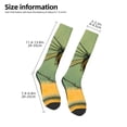 thumbnail image 2 of Balery Quirky Cartoon 123 Calcetines novedosos Calcetines deportivos Calcetines hasta la rodilla Calcetines de algodón Calcetines originales y geniales, 2 of 6