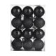 thumbnail image 4 of 24x Adornos para Árboles de Navidad Bolas de Navidad con Adornos de Lazo Colgante Adornos para Árboles de Navidad para Fiestas de Bodas en Interiores Negro BLESIY Colgantes Bolas, 4 of 8