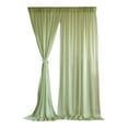 thumbnail image 2 of 2 Pack Wedding Curtains Decorative Drapes Stage Backdrop Soft Fabric for Photography Engagement Events Decor, 2 of 9