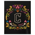thumbnail image 4 of Men's New Era Black Cleveland Guardians D-a de los Muertos T-Shirt, 4 of 6