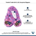 thumbnail image 5 of Textiel Trade Girl's LOL Surprise Slippers, 5 of 5