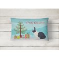 thumbnail image 2 of Carolines Treasures BB9325PW1216 Dutch Rabbit Christmas Canvas Fabric Decorative Pillow, 2 of 3