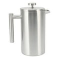thumbnail image 1 of Maker French Press Coffee Maker Dishwasher Safe Double Wall Insulated Rust Proof Stainless Steel Coffee Press With Filter 1L, 1 of 8