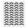 thumbnail image 3 of 20 pares de pestañas postizas profesionales, suaves, largas y densas, maquillaje reutilizable, pestañas postizas Set06, 3 of 8