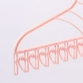 thumbnail image 5 of Pink Multifunctional Clothes Drying Rack: Wrinkle-Free Hanger with V-Shaped Clip Hook for Bra and Socks, 5 of 5