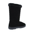 thumbnail image 2 of Style & Co. Womens Nickyy Quilted Suede Winter Boots Black 10 Medium (B,M), 2 of 2