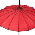 thumbnail image 4 of 4 Colors Pagoda Parasol Wind-proof /Waterproof Umbrella Wedding Bride Parasol UV Rain Umbrella, 4 of 5