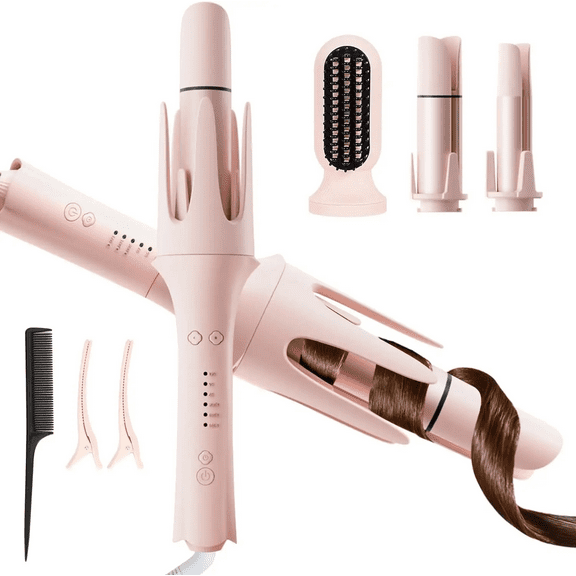 2025 Mini Auto-Rotating Hair Curler - Portable Ceramic Waver for Effortless Beach Waves & Curls