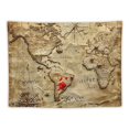 thumbnail image 5 of Orinice Fantasy Map Tapestry Wall Hanging Unique Style Graphic Tapestries Home Decor Art Living Room Bedroom Farmhouse Dorm Wall Art 60x50inch, 5 of 6