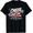 Black, variant on KeHetSoft Women's Coral Pom Cheer Mom Cotton Graphic T-Shirt